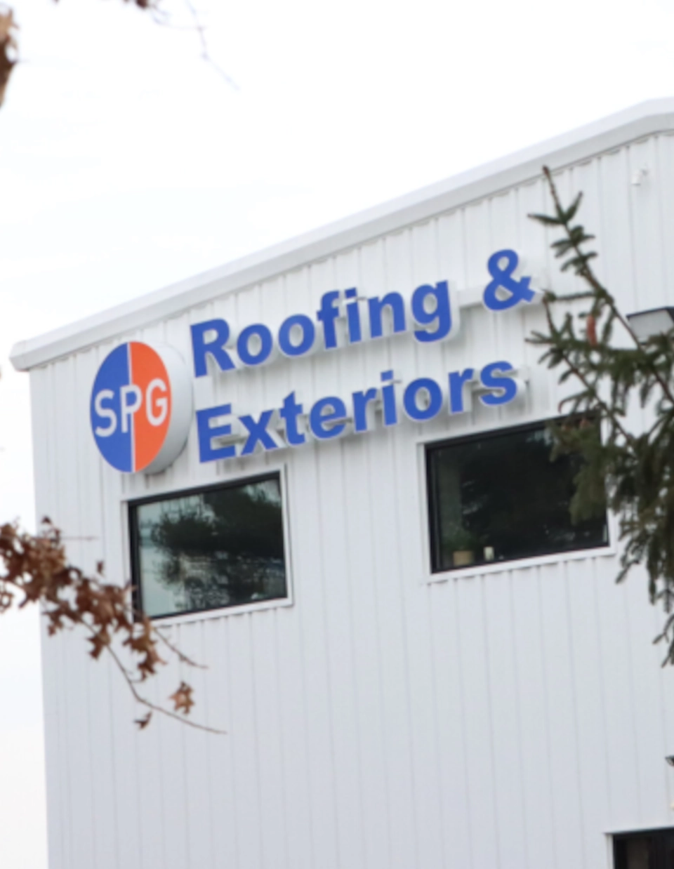 SPG Roofing & Exteriors office building in Indianapolis